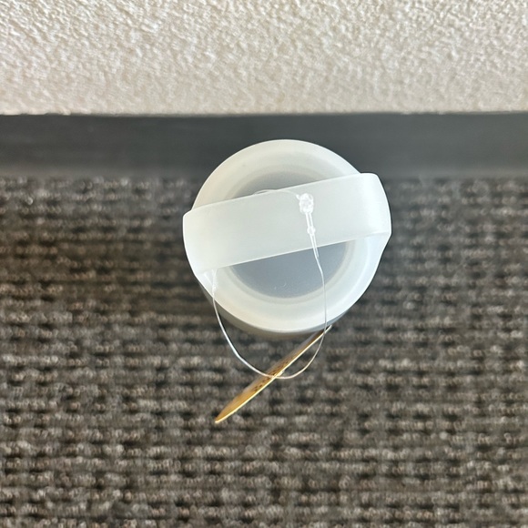 M&M Glass Water Bottle 20 Oz BPA Free Reusable Silicone Sleeve Leak Proof Lid - Picture 3 of 8